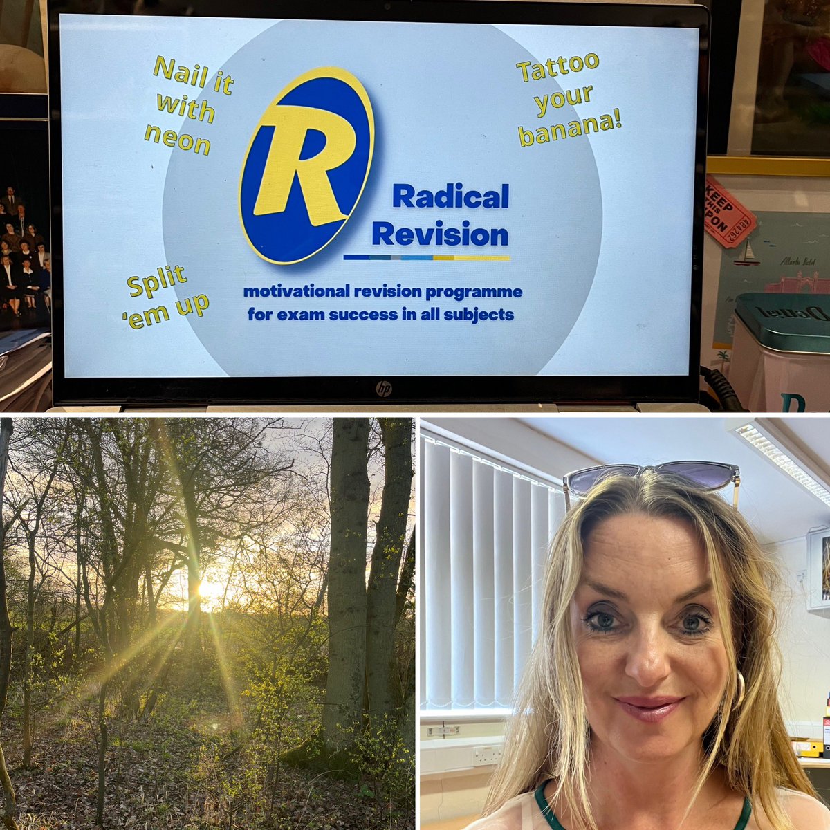 A Digital Day! After the frenetic travelling of the last few months, it was nice to be able to work from the office today and I especially enjoyed delivering my Radical Revision online session for the parents @Carlton_Academy @RedhillTrust #Revision #exams