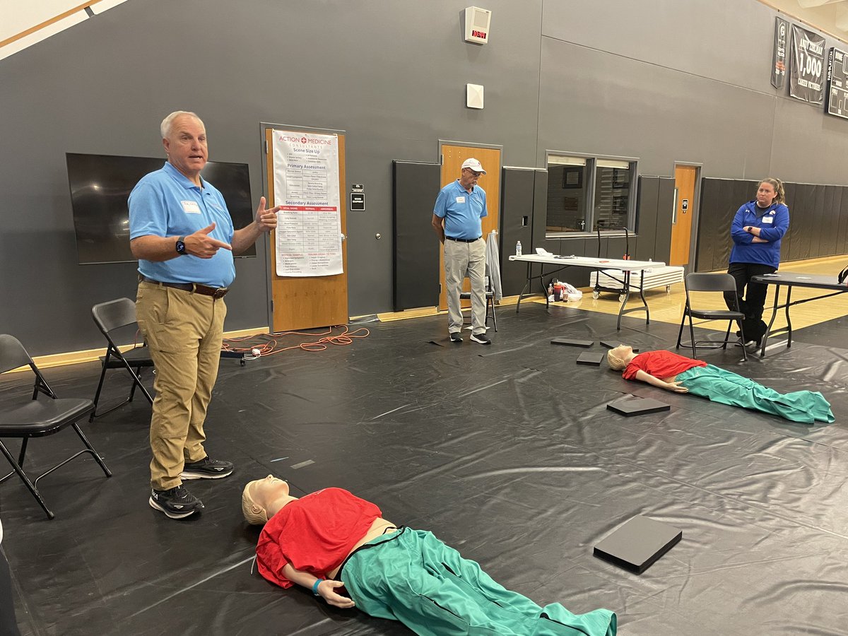 FriarsAT's tweet photo. Thanks to @ActionMedCo for coming to campus today and leading a great continuing education course for #FriarsAT and some other ATs from around the DFW. It was a great learning experience! #NATM2024 #AT4ALL #ELEVATE https://t.co/ZLWgLt0kgf