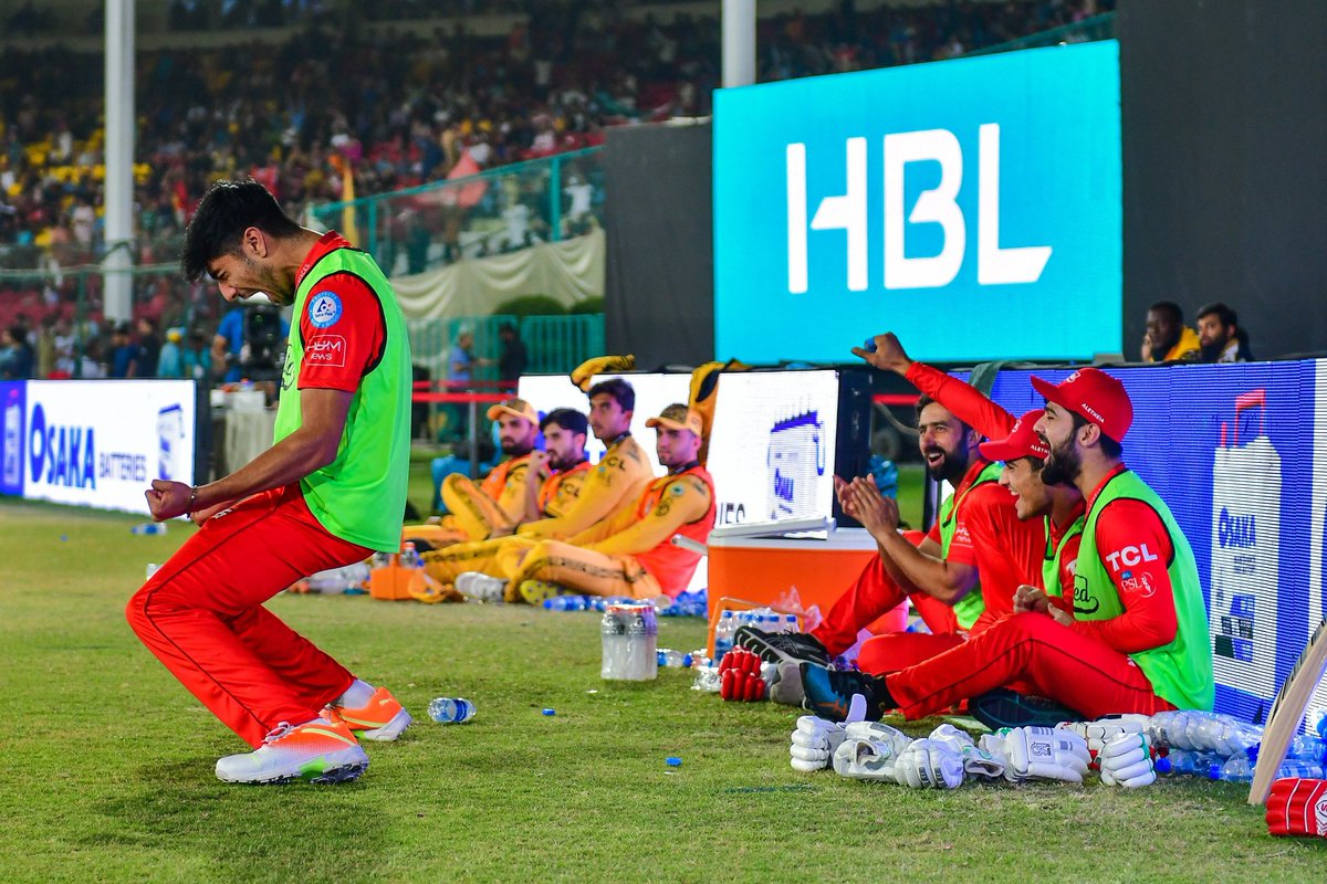 Now I get it ! Look at his frustration , his celebration and the celebration of the other Islu boys , well I still don't get what's the point of jealousy .

#PZvIU #PSL9 #PSL2024