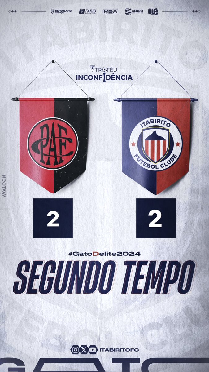 A segunda etapa já começo!