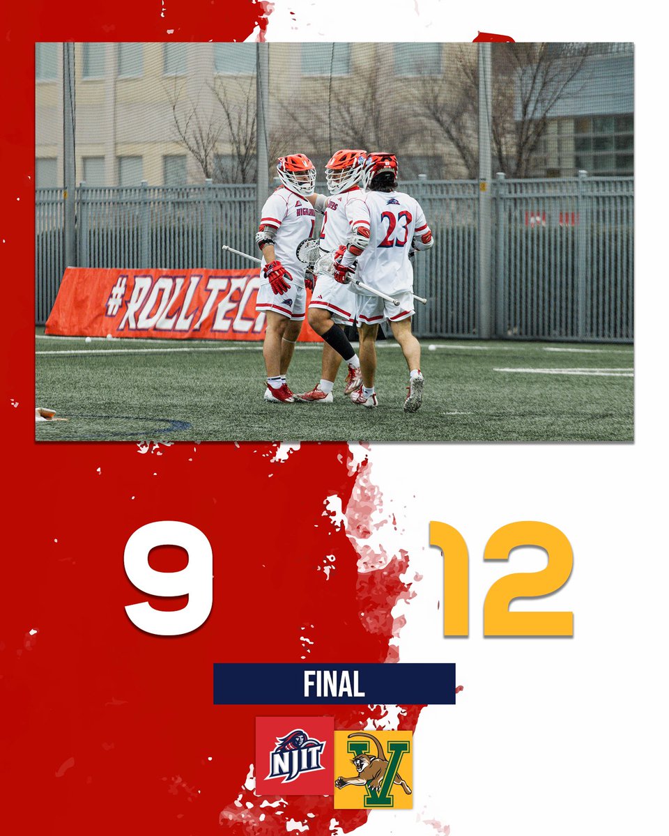 NJIT Lacrosse tweet media