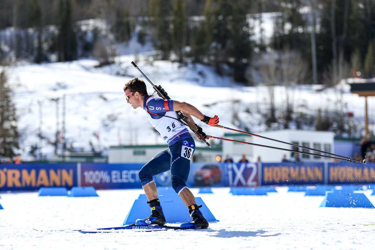 19 for 20 on the range puts Campbell back in the top 20 👏🏽⚡️and Jake’s speedy skies (18th ski time) landed him in 36th despite 4 misses on the range🤩 Mass starts to wrap up the 2023/24 season tomorrow‼️