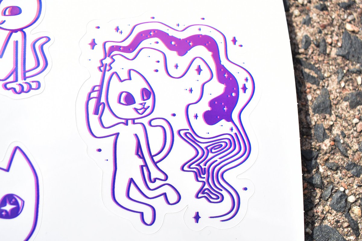 SleepyDesign's tweet image. New sticker set now live on our shop! ✨ @GoldenTreesArt