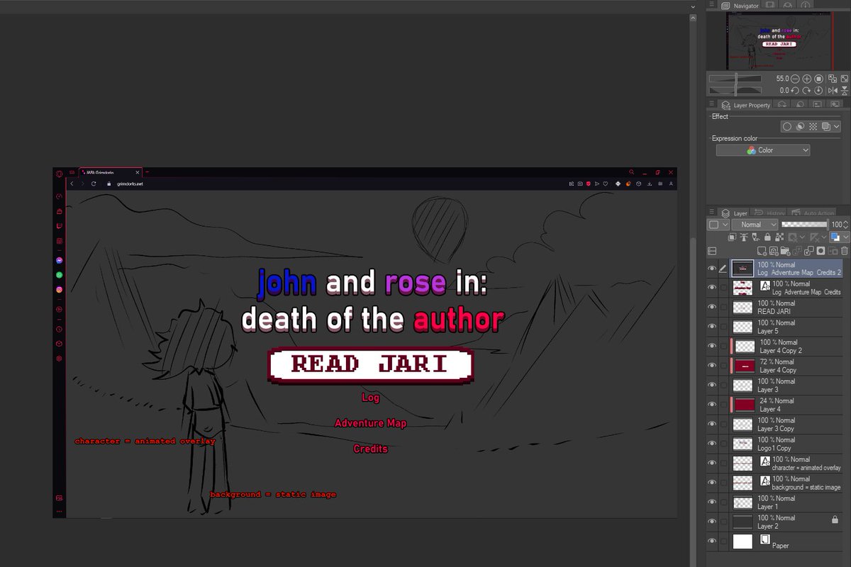 john and rose in: death of the author tweet media
