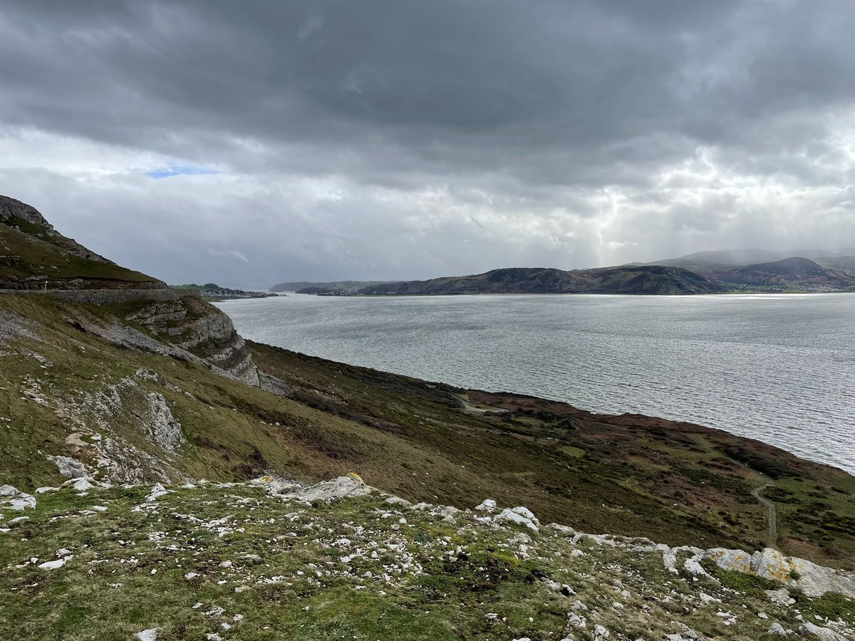 A different perspective on our usual view. Photo taken on Thursday by one of our Watchkeepers who was out for some fresh air and inspiration on the magnificent Great Orme. 

#llygaidarhydyrarfordir
#eyesalongthecoast 
#greatorme 
#ygogarth 
#getoutside 
#mentalhealth