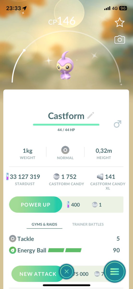 MartinPLDE's tweet image. #Castform ✨ #PokemonGOPlus+
