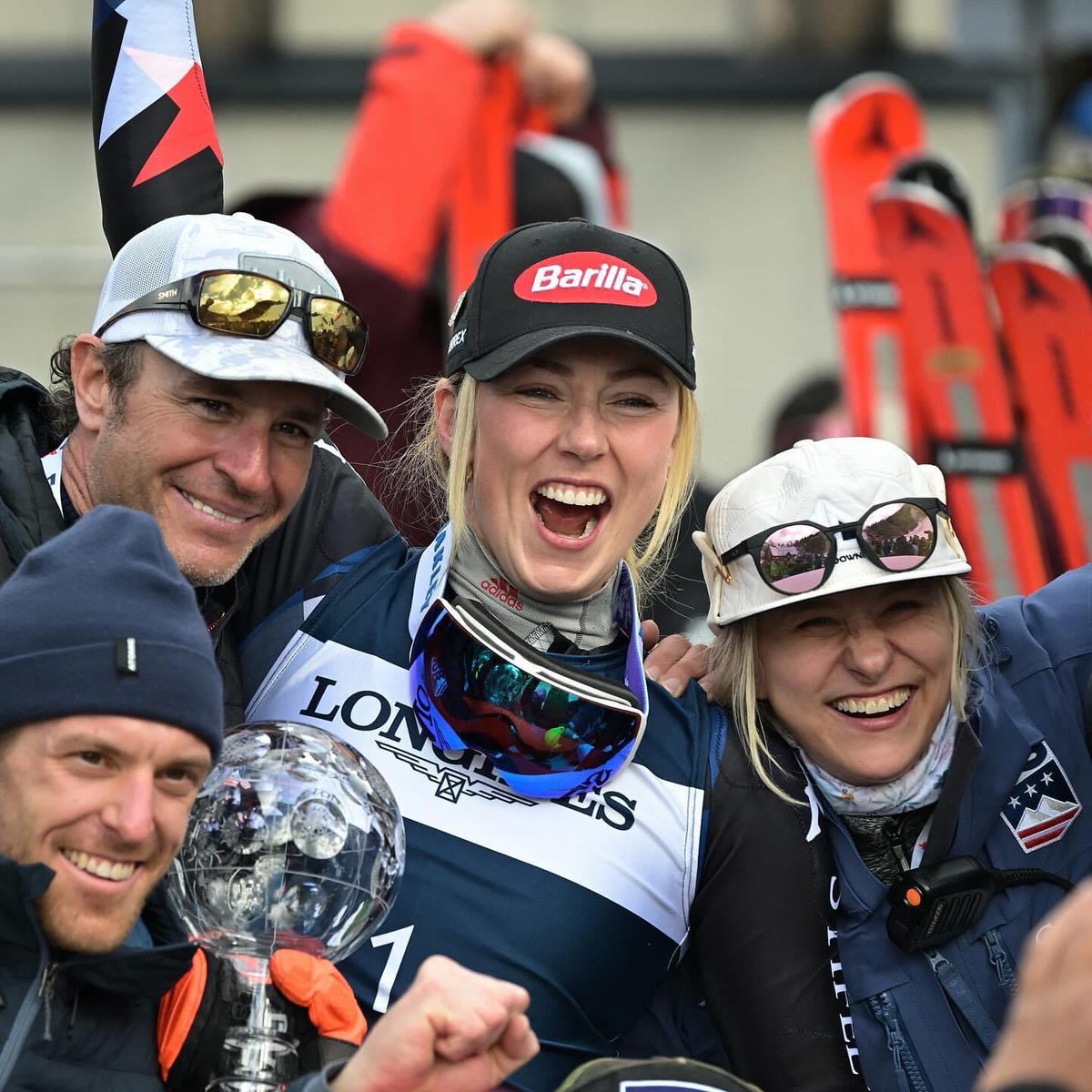 SKIING | Mikaela Shiffrin USA stats to date: 8th slalom Crystal Globe received 16th globe to date;  9 World Cup victories and 15 podiums this season; 60 career slalom victories and 152 podiums  Courtesy: US Ski & Snowboard Team  #stifelusskiteam