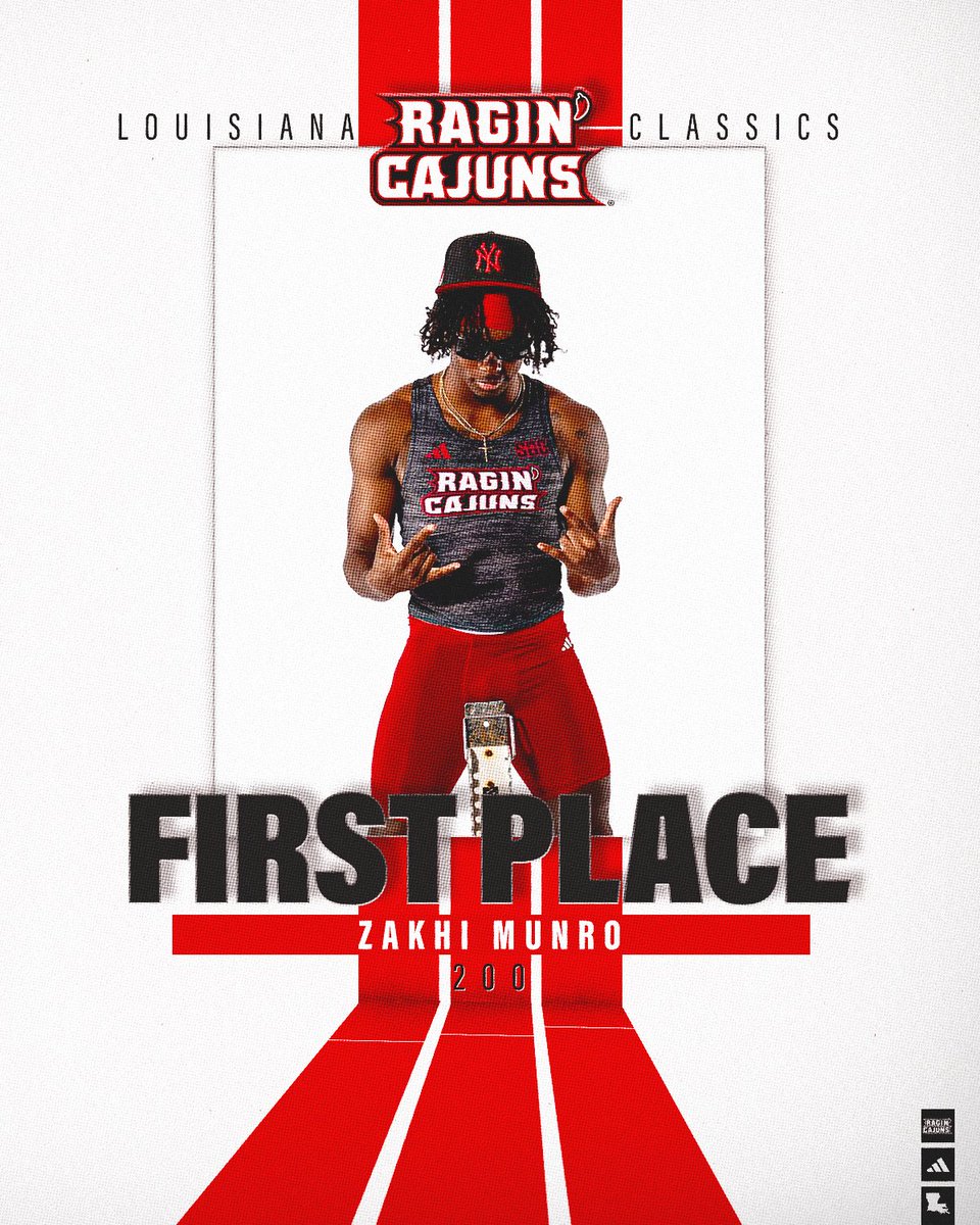 RaginCajunsTRK's tweet photo. The top 2 in the 200 belong to the Cajuns 🔴⚪️

📊 https://t.co/t8zqYA1X2z

#GeauxCajuns https://t.co/DskWLLHQmF