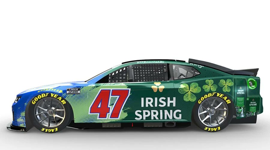 #FoodCity500 why isn't @StenhouseJr driving the #IrishSpring car for this race on #StPatricksDay2024