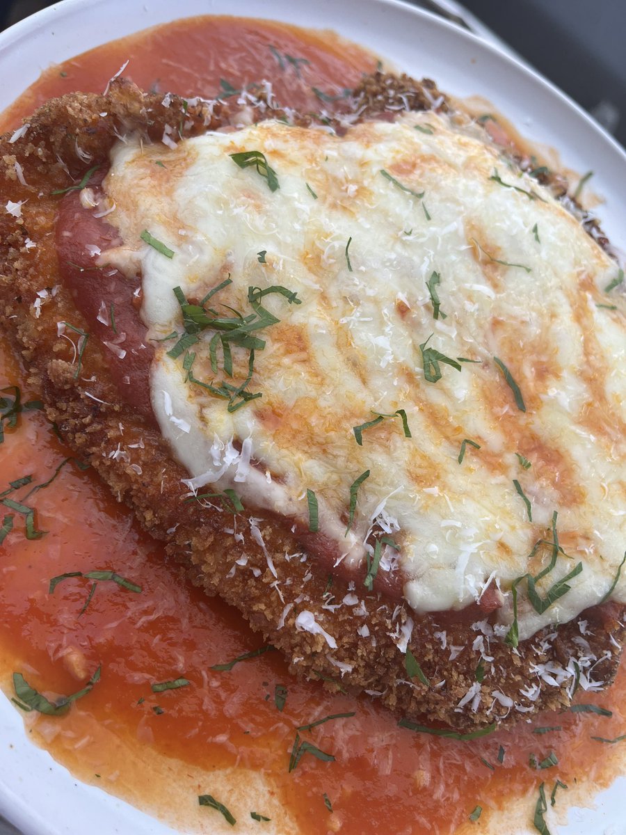 Client wanted chicken Parmesan so be it