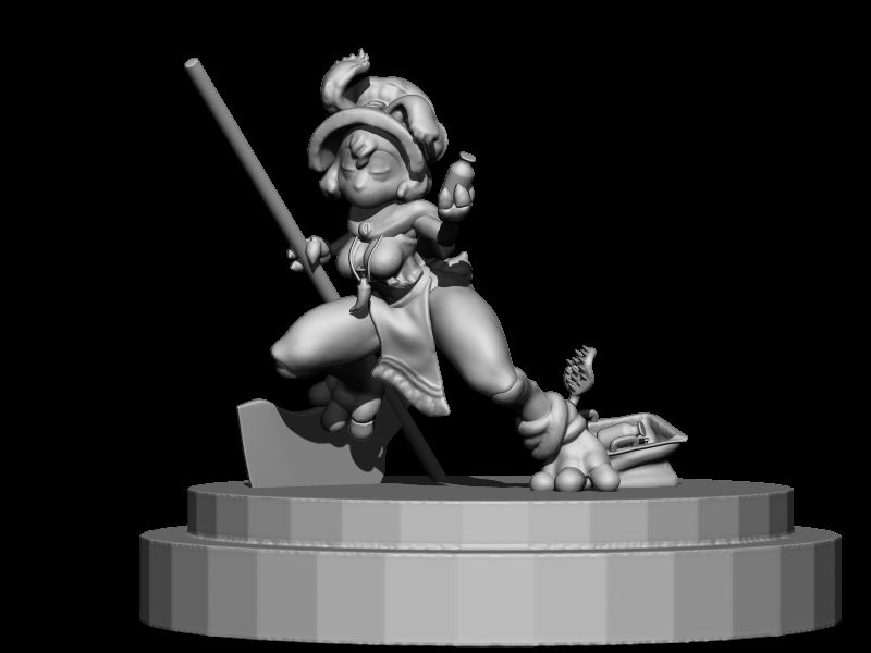 juztGamey's tweet photo. finished a commission for a dnd miniature somebody wanted done. https://t.co/ANjDuEMJgJ