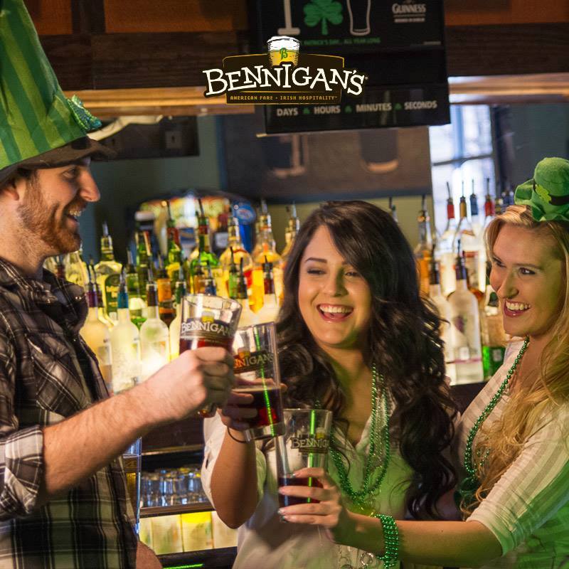 BennigansMtP's tweet photo. It's time to get your Irish on! ☘️

#MeetMtP #StPaddysWeekend #Bennigans https://t.co/srqNAJN2v0