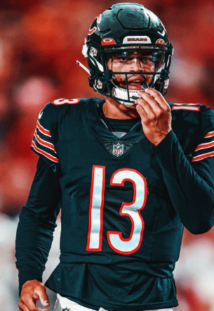 nflrums's tweet photo. With the first overall pick the Chicago Bears select Caleb Williams. https://t.co/OzfexZuVyf