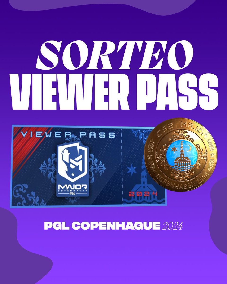 PandaStoreok's tweet photo. ¡SORTEO VIEWER PASS CS2! 

Para que puedan armar su pickem (desde la próxima etapa) y tener la medallita, además de sacar los drops 😎

Requisitos:
- Seguir a @PandaStoreok 
- Darle RT

Sorteamos en 48hs 💜💜 https://t.co/5P4EpQgEDf
