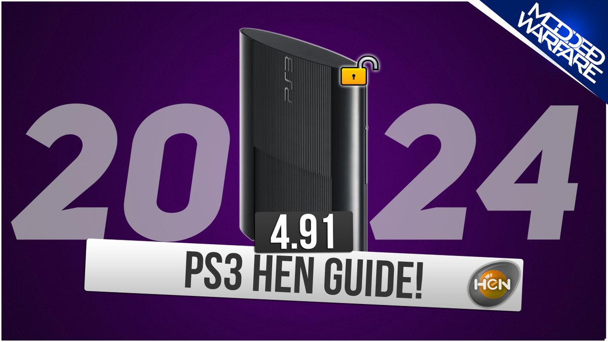New video: How to Install PS3HEN on any PS3 model for 4.91 or lower: youtu.be/SbnJbbAgQ-k
