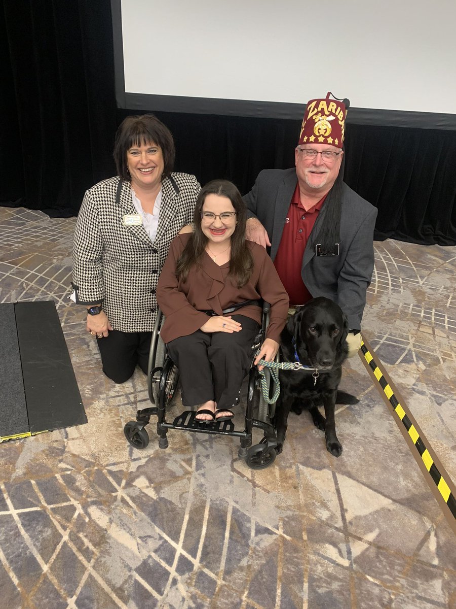 We were honored to hear from Leigh, a former patient of @ShrinersFlorida, who shared her story at our OG Leadership Conference this afternoon. Leigh is now a nurse in Tampa.