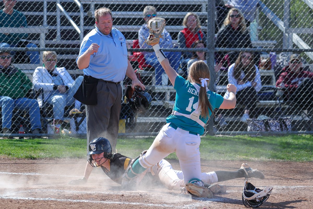 An entertaining early-season match-up, 2-1 North Oldham hosting 3-0 Woodford Co.  North's lone upperclassman, Brooke Bennett, goes 2 for 2 with a 2R homer and double, but Yellow Jackets pound out 14 hits and down the Mustangs, 9-6. <a href="/NOMustangs/">NOHS Athletics</a> <a href="/NOHSblackHOLE/">The Black Hole</a> <a href="/OldhamEraSports/">Oldham Era Sports</a>