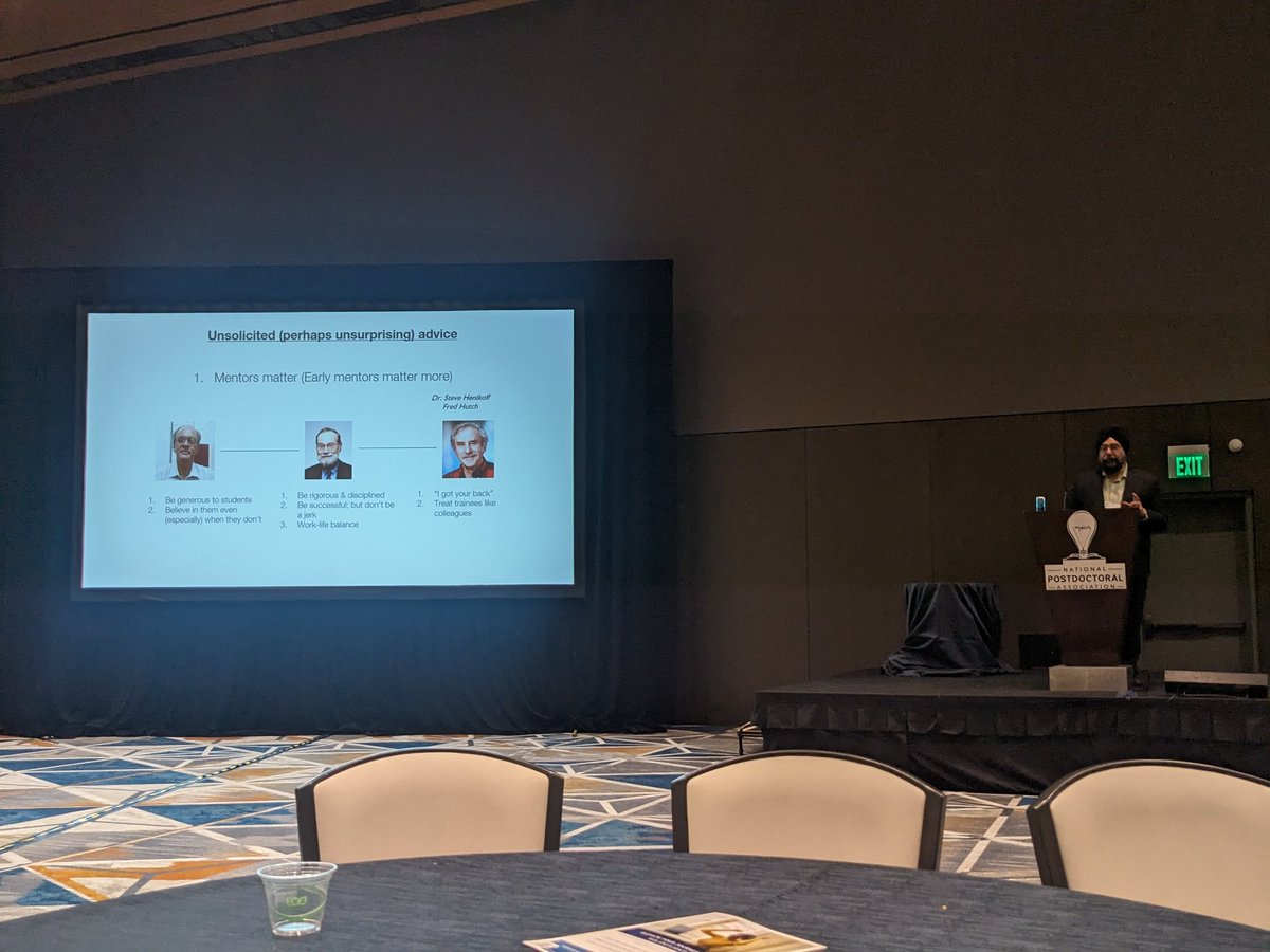 VuralTagal's tweet photo. We are delighted to host @HarmitMalik from @fredhutch as our keynote speaker at the 2024 NPA Annual Conference in Seattle. Dr. Malik provides his wonderful insight on excellence in mentoring! @nationalpostdoc #NPA2024AC #PDAs #PDOs #postdocs https://t.co/ljytZqn1IF