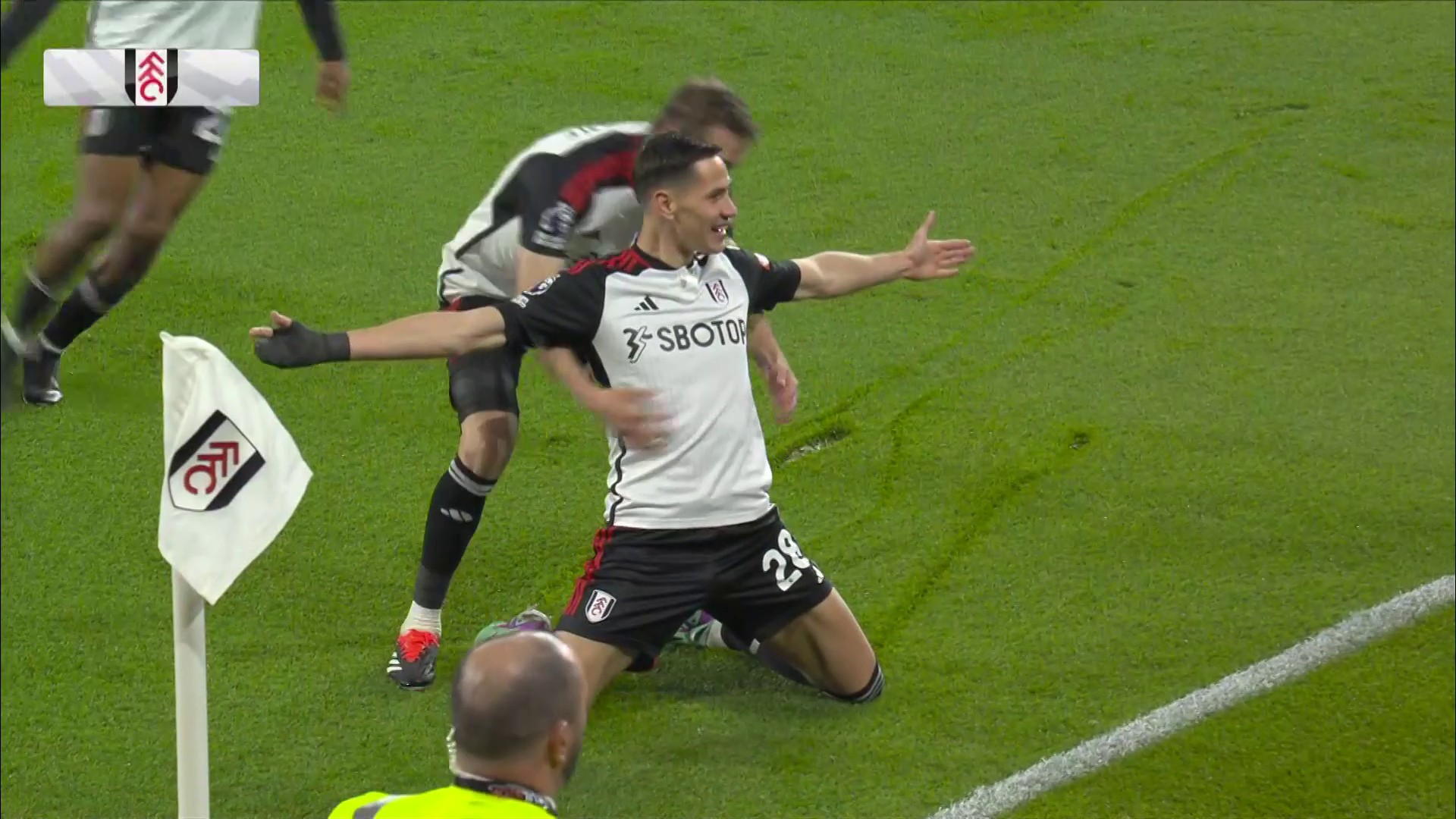 Lukic stuns Tottenham to give Fulham 2-0 lead