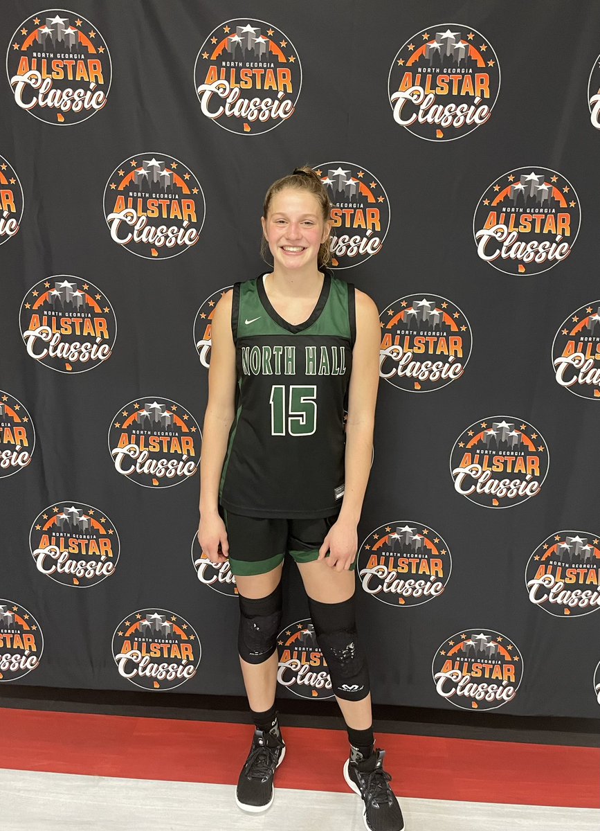 ngaclassic's tweet photo. 🚨 North GA All Star Classic 🚨

MVP of the 2025 girls game- 

Athena Vachtsecanos (@Vsistersbball) from North Hall High School. 

She led Team Huffman with 17 points. Looking for her to have a breakout summer heading into senior year! https://t.co/iq4EuSH2aX