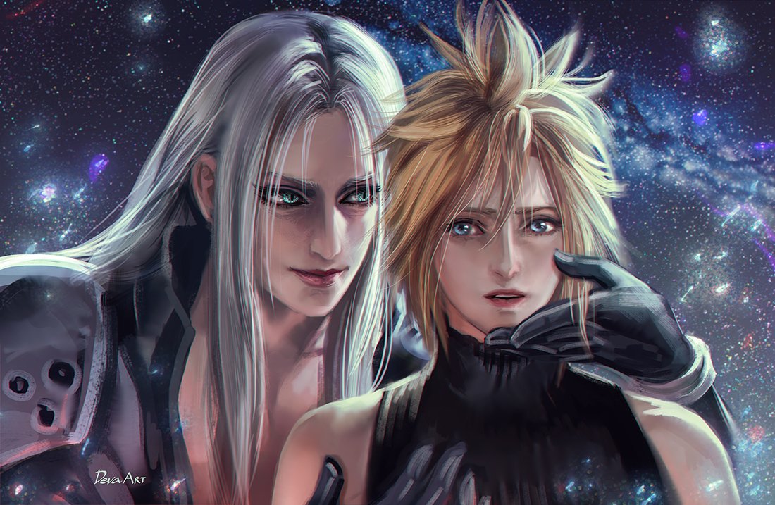 To the stars. 'Let's defy destiny... together' #sefikura #Sephoroth #cloudstrife #FF7R