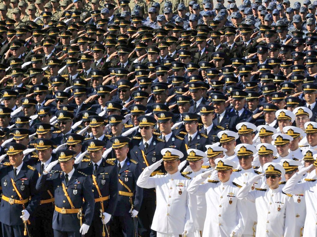 Türk ordusu, Türk milletinin sıkılmış yumruğudur!
