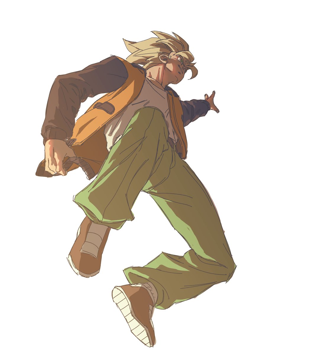 Nachairo99's tweet photo. Been drawing goku https://t.co/lmivHMYeBj