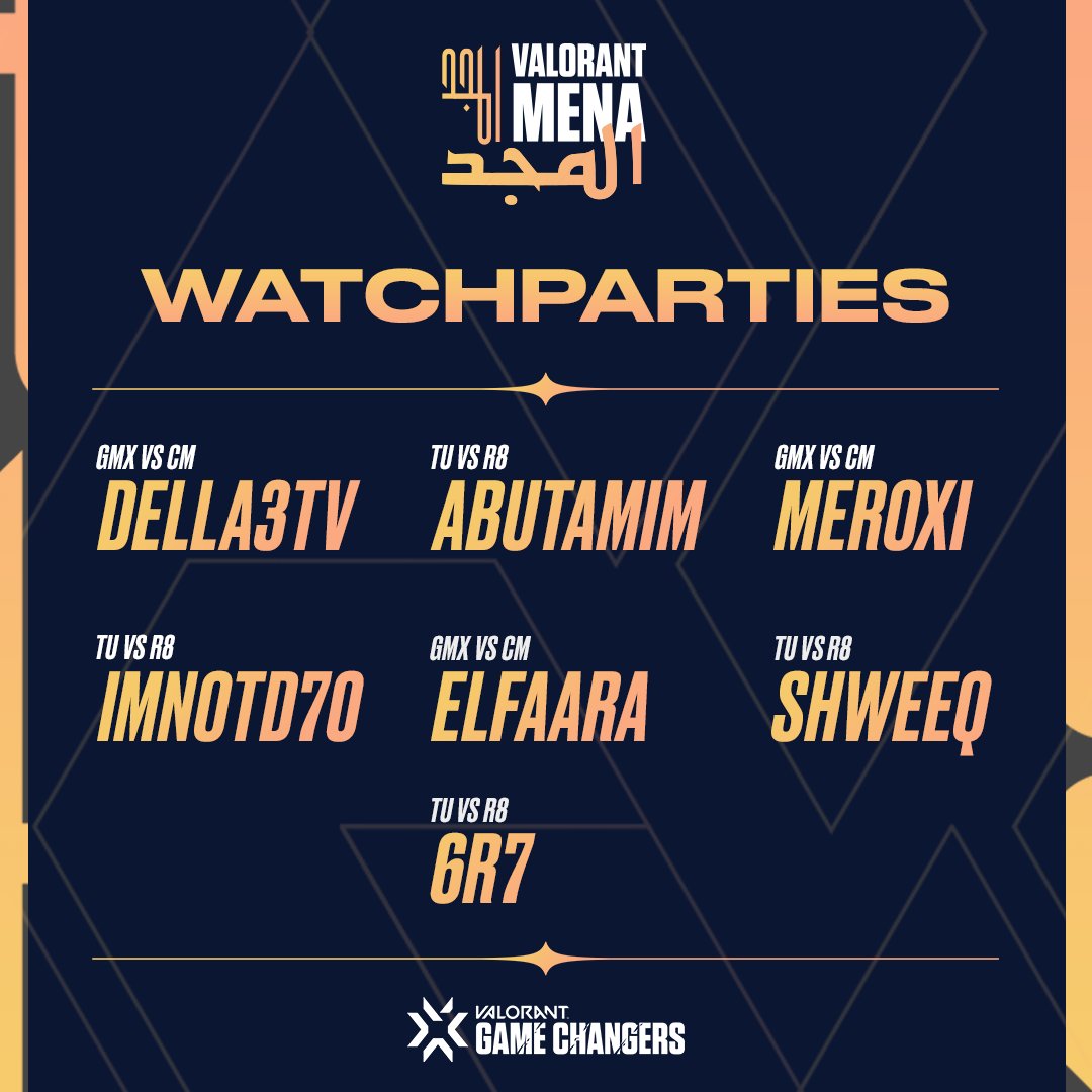 VALORANT Esports Arabia tweet media