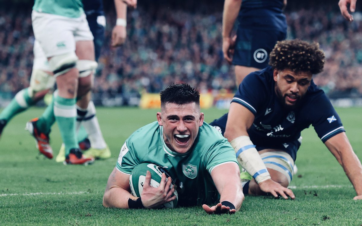 When Ireland win back to back 6 Nations in Dublin on Saint Patrick’s Weekend ☘️