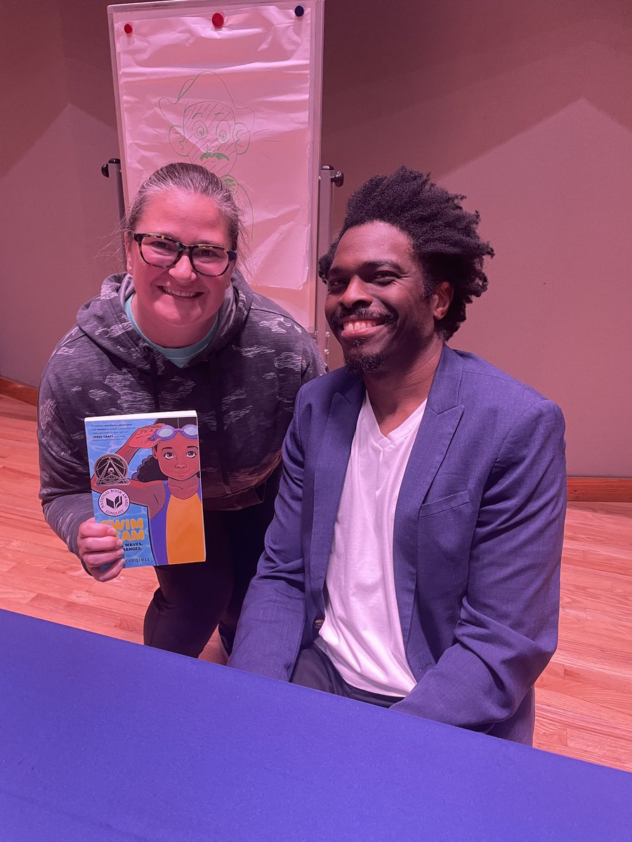 Thank you for sharing your Saturday with Virginia Beach, @j_xmas . We loved seeing your process and hearing your story! @BirdneckES1 , I’m bringing back a signed copy for our students! Thanks for hosting, @VBPLibrary @vblms @TechTeachVB @KarlaYo78612102