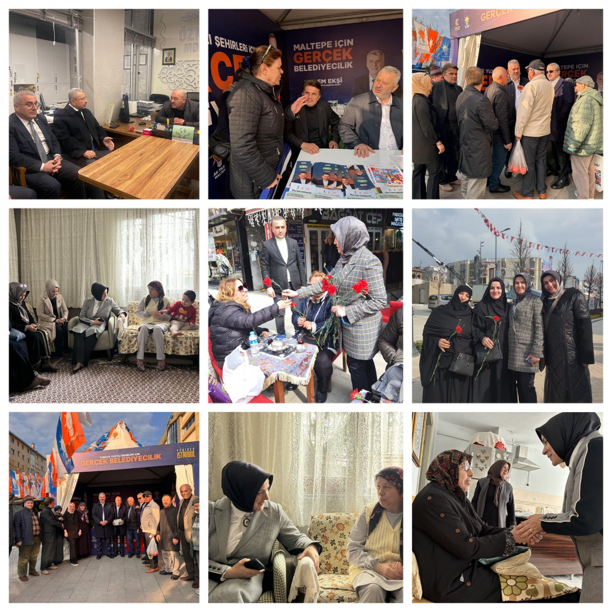 Bu şehrin her sokağında aşkımızın izi kaldı 💗

İstanbul Milletvekillerimiz, Meclis Üyesi Adaylarımız ve teşkilatımız ile Maltepeyi sokak sokak gezerek vatandaşlarımızla bir araya geldik.

İstanbul'da Murat Kurum!
Maltepe'de Kadem Ekşi!

Zafere az kaldı⏳

#Yenidenİstanbul