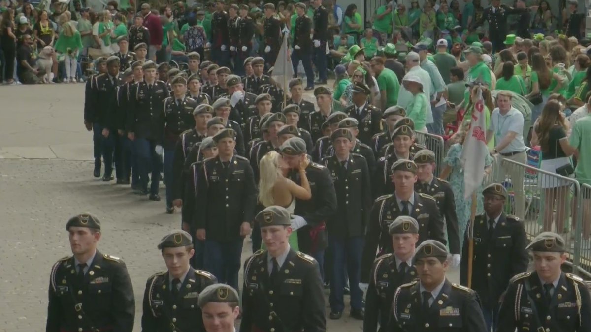 Savannah, you look good in green! Thanks for joining our broadcast of the 200th anniversary of Savannah's St. Patrick's Day. Have fun, stay safe... Erin go Bragh! ☘️