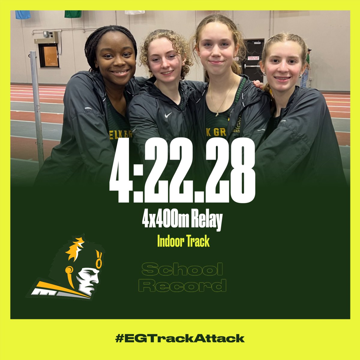 School Record Shattered 
#Tracklife