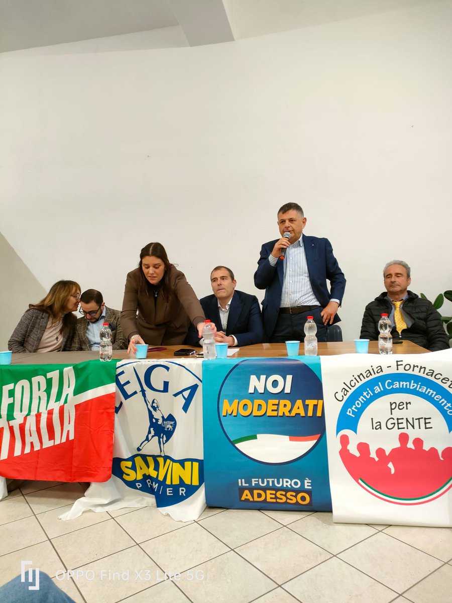 Presentazione della candidatura di Daniele Ranfagni a sindaco di Calcinaia ((PI)