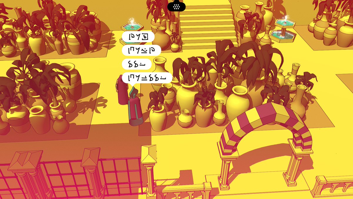 「Chants of Sennaar、全文字解読してトゥルーエンドでクリアした。こ」|dynee/ダイニーのイラスト
