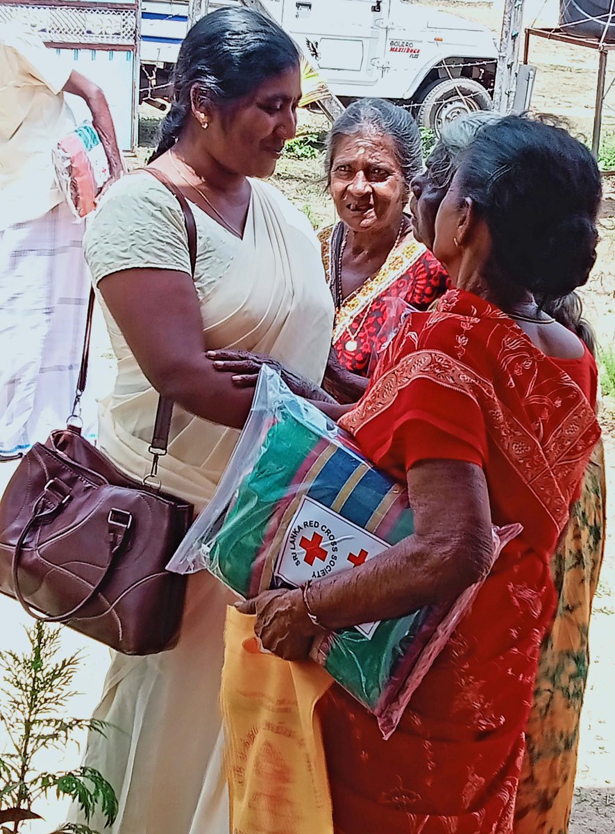 SLRedCrossMul's tweet photo. We Continue to Bring Hope!
We rallied together to provide essential relief packs (Non-Food Relief Items)  to over 130 families in the Oddusuddan Division
With hearts full of compassion, we continue to stand by those affected by the floods
#slrcs #IFRC #ICRC #itsaboutservingpeople https://t.co/HATfVn7eDz