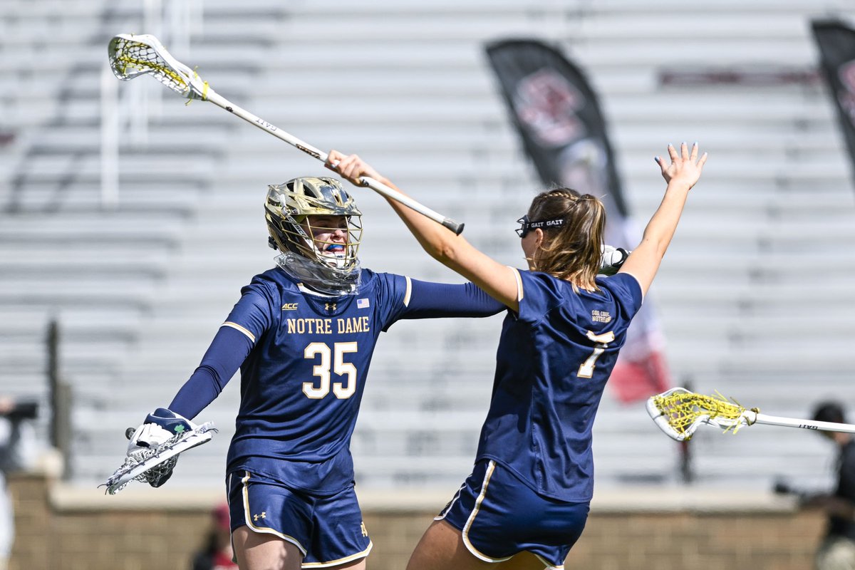 NDWomensLax's tweet photo. A picture is worth a thousand words 😤

#GoIrish https://t.co/2r2gGagLVN