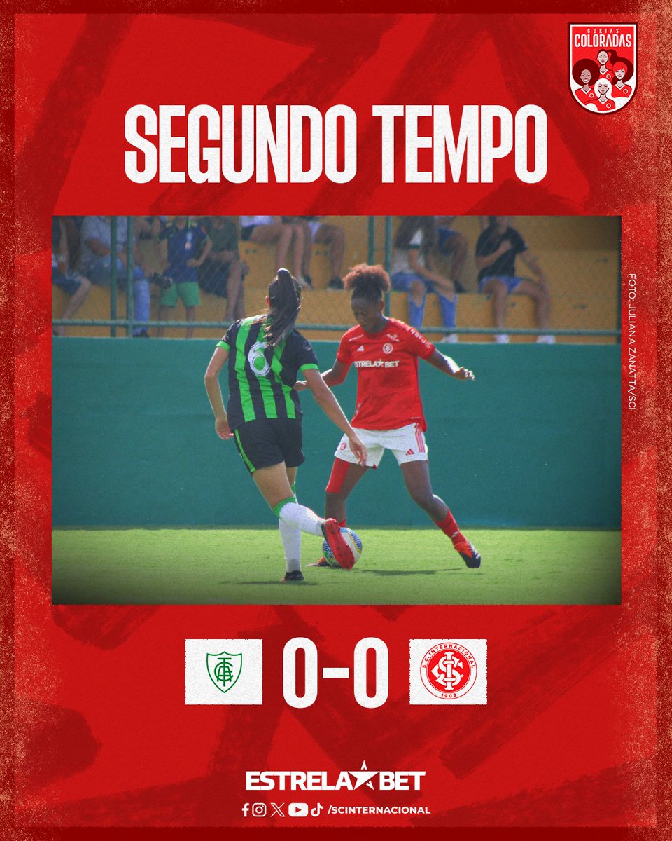 SCInternacional's tweet image. #AMExINT 0-0 | 2T | 0' - RECOMEÇA A PARTIDA NA ARENA GREGORÃO! Gurias Coloradas em busca da vitória nesta estreia do Brasileirão. #VamosInter 🇦🇹🇦🇹

📻 internacional.com.br/radiocolorada