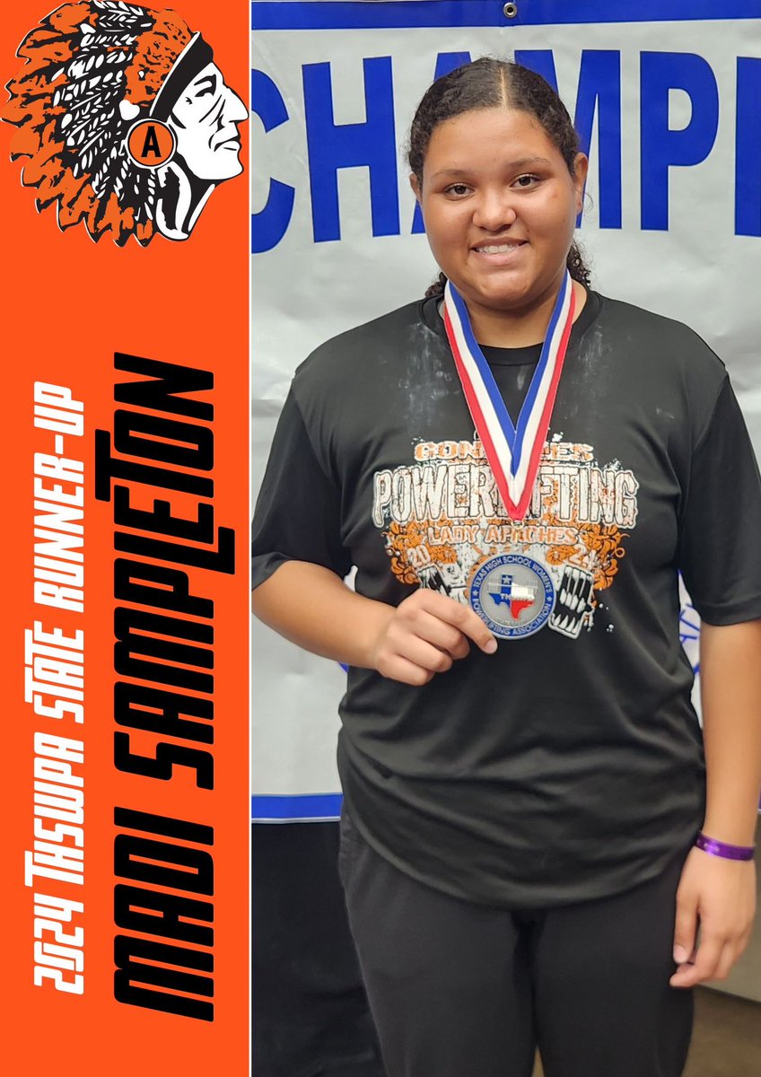 Congratulations Madi!! We are so proud of you 👏 #multisportathlete Way to represent our Lady Apache Softball &amp; Athletic Programs