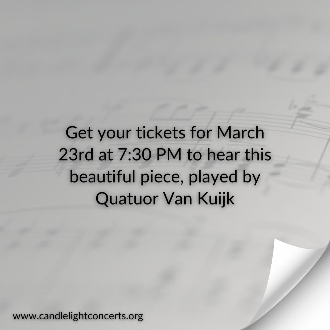 Learn more about what you are going to hear on March 23rd with Quatuor Van Kuijk! #Music #FrenchComposer #Poulenc #Musician #WorldWarII #Song #Violin #Viola #Cello #StringQuartet