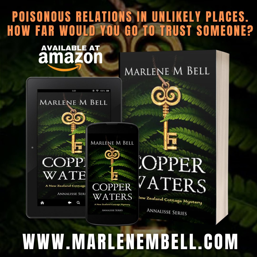 Copper Waters: A New Zealand Cottage Mystery (Annalisse Series Book 4) is available at amazon.com/dp/B0BL42NBFY @ewephoric #NewZealand #vacation #vacay #proposal #mystery #MysteryforYou #crime #cozy #cozymystery