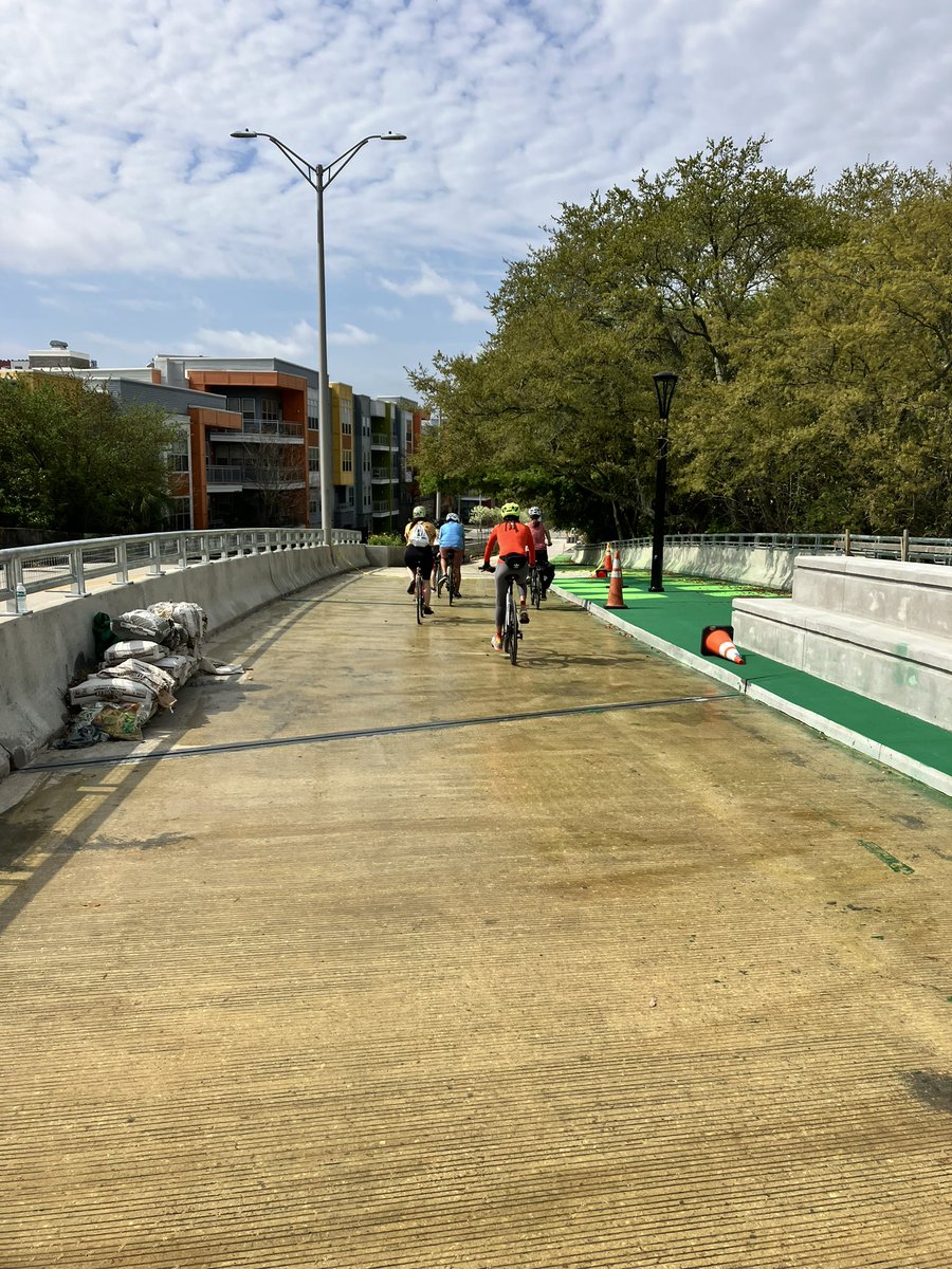 danoplan's tweet photo. What a great day biking the Emerald Trail in Jacksonville, FL today with so many great trail advocates! Exciting times for @CityofJax #trails #emeraldtrail https://t.co/wSg1Y6TTxq