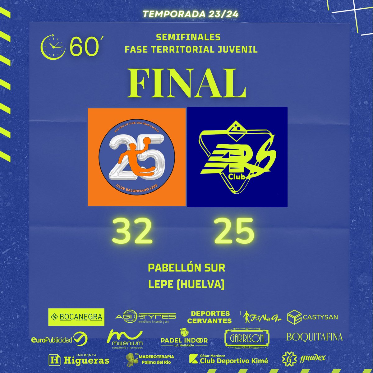 palmadeporte's tweet photo. 🤾‍♂️❤️🤍 Balonmano | Derrota del @arspalmadelrio juvenil B.

🥲 @Fernandezal93 y sus chicos se vuelven de vacío tras un encuentro donde @CBMLEPE logró separarse en el marcador y mantener la renta durante los 60 minutos.

#palmadeporte https://t.co/vtOA1sMEaG