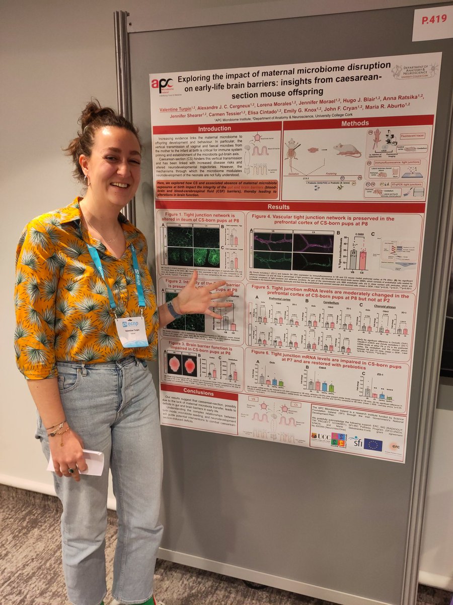 Valentine Turpin, PhD (@vturpin_) on Twitter photo Today I had the chance to present (one part of) my current postdoctoral work at the early career workshop in Nice. Thank you to all the people who came to see my poster, I really enjoyed our discussions!
<a href="/isen_gard/">María R. Aburto</a> <a href="/jfcryan/">John F. Cryan</a> <a href="/Pharmabiotic/">APC Microbiome Ireland</a> @ECNPtweets #EarlyCareer Today I had the chance to present (one part of) my current postdoctoral work at the early career workshop in Nice. Thank you to all the people who came to see my poster, I really enjoyed our discussions!
<a href="/isen_gard/">María R. Aburto</a> <a href="/jfcryan/">John F. Cryan</a> <a href="/Pharmabiotic/">APC Microbiome Ireland</a> @ECNPtweets #EarlyCareer