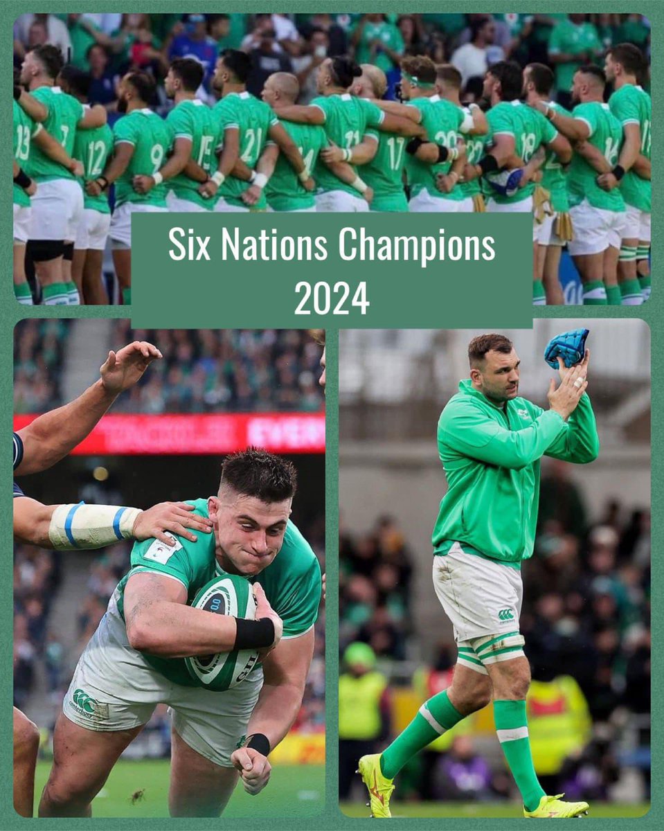 Ireland back to back 6 Nations champions in Dublin on Saint Patrick’s Weekend ☘️🇮🇪 Sláinte 🍻 #Ireland