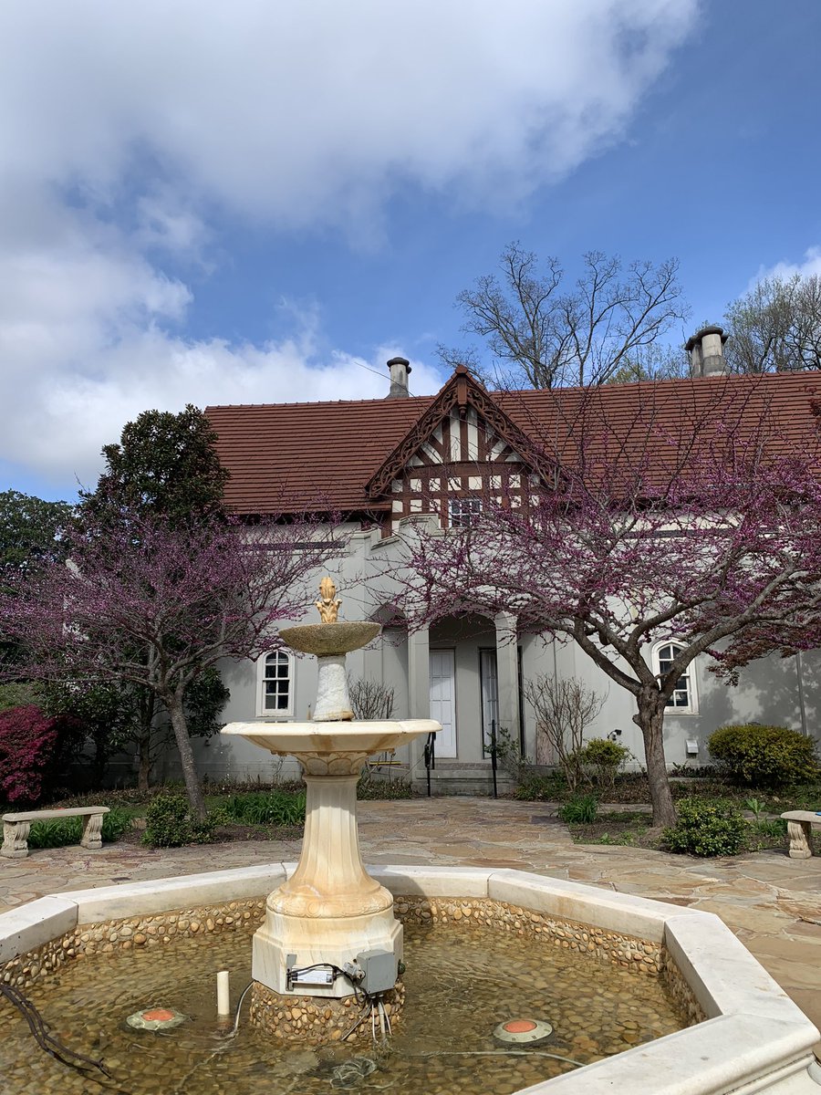 Enjoying my last spring in Atlanta on my way to my pottery studio. I feel lucky for my work to make me come here to live this full experience with science, art and lovely people 🥰💓🌸🌺 #PostdocLife