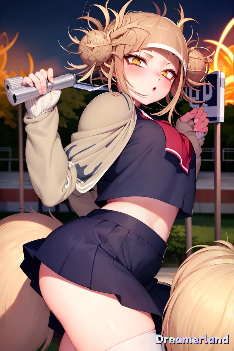YuuNatsuki's tweet photo. #MyHeroAcademia #HimikoToga #Toga #2D #AI https://t.co/N3j7Ut0Ci6