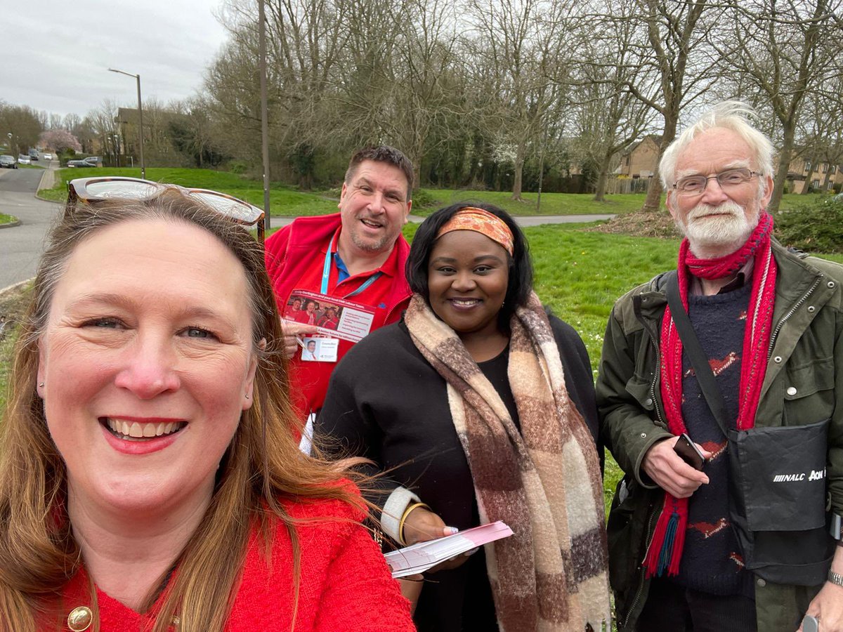 While Rishi Sunak might be 🐔 chickening out 🐔 of a May General Election, we’ve still got incredibly important local elections on May 2nd, where you can have your voice heard 🌹 We’re out every day campaigning, and today was a busy one! 👇