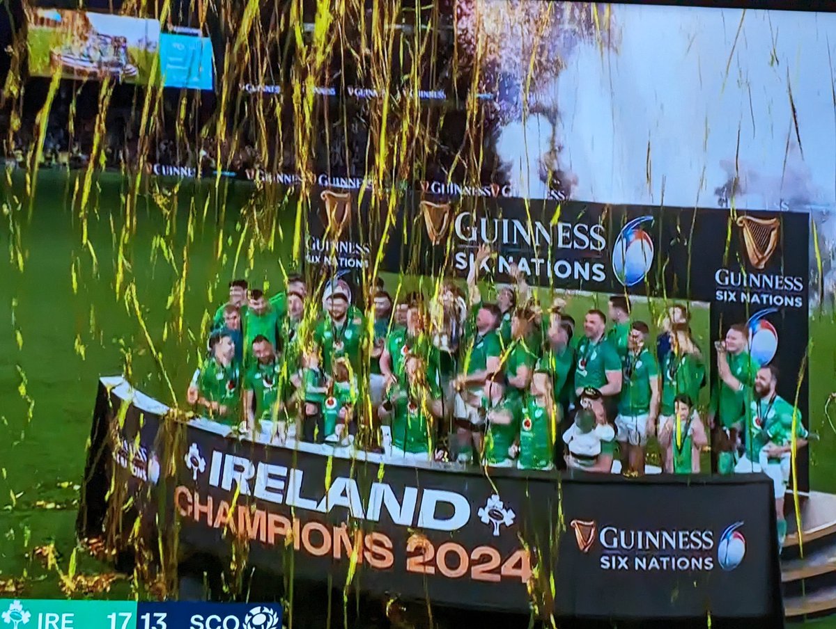 What a great team, not pretty, but 2 6Nations in a row a truly astounding achievement #Irelandrugby