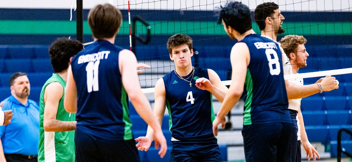 MVB: <a href="/EndicottMVB/">Endicott Men's VB</a> Stymies Badgers, 3-0 

STORY ➡️ ecgulls.com/x/e4v1r

NOTES
*Corey Klass Jr. led the way with seven kills